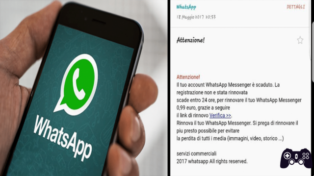 Le compte WhatsApp expiré est une arnaque non payée !!