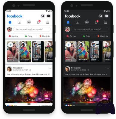 Facebook dresses in black on iOS: Dark Mode arrives