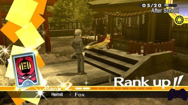 Persona 4 Golden Guide - Guía completa del enlace social de Fox (Hermit)