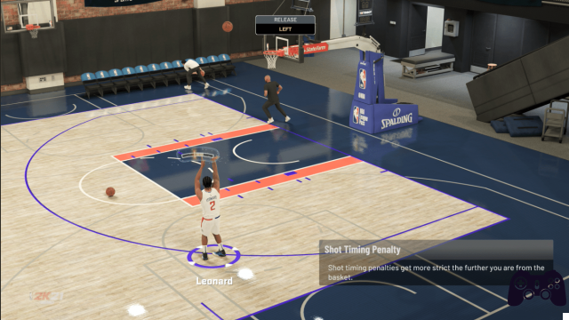 NBA 2K21: how to change the shot indicator