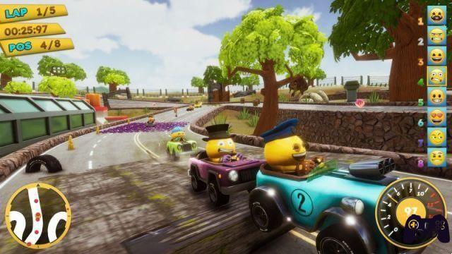 Emoji Kart Racer, the review of the racing game with sad faces
