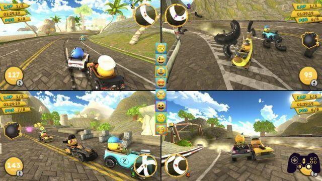 Emoji Kart Racer, la revue du jeu de course aux visages tristes