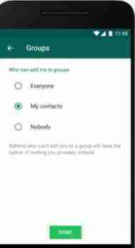 Como impedir que as pessoas adicionem você a grupos do Whatsapp