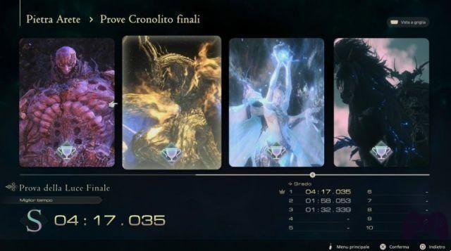 Final Fantasy 16, cómo ganar las pruebas de Cronolito