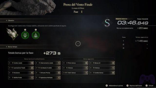 Final Fantasy 16, cómo ganar las pruebas de Cronolito