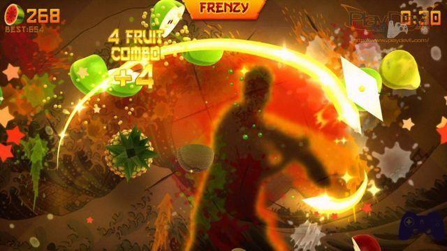 Revisión de Fruit Ninja Kinect 2