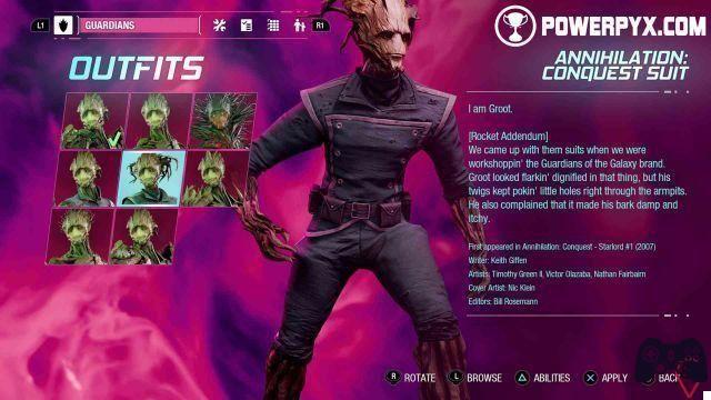 Marvel's Guardians of the Galaxy - All Costumes Guide