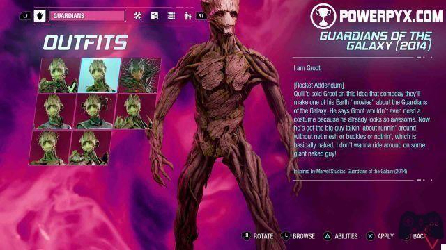 Marvel's Guardians of the Galaxy - All Costumes Guide