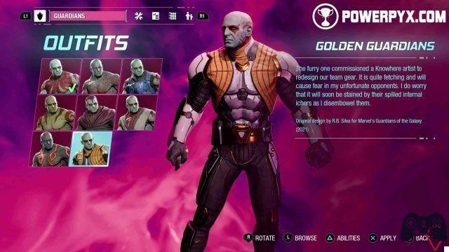 Marvel's Guardians of the Galaxy - All Costumes Guide