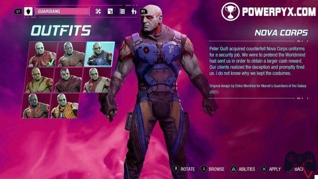Marvel's Guardians of the Galaxy - All Costumes Guide