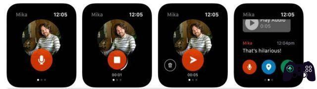 O Facebook lança um aplicativo para usar o Messenger no Apple Watch